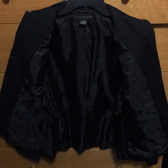 Donna Rae black blazer - Picture 4 of 4